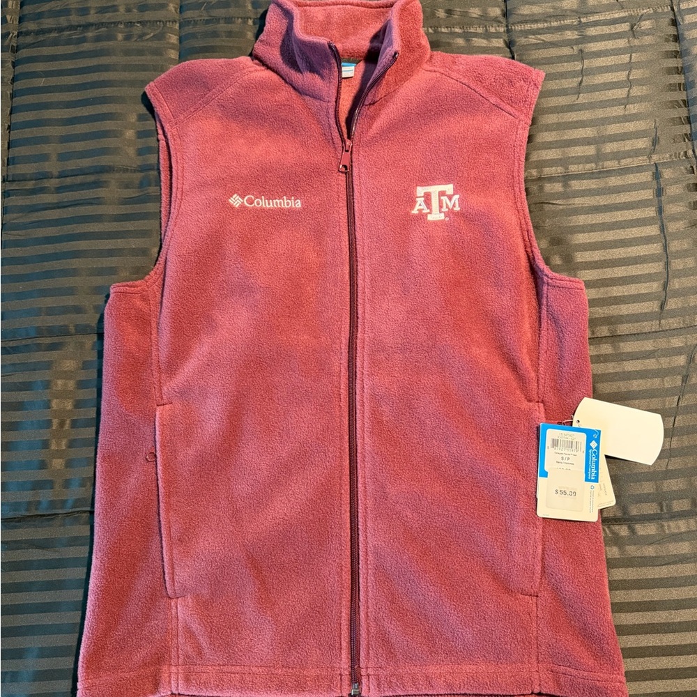 Columbia Texas A&M Fleece Vest